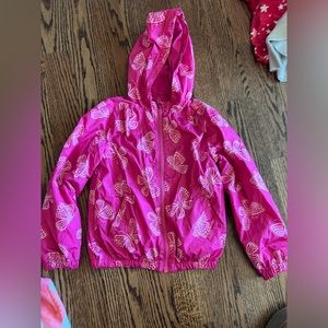 Gymboree girls windbreaker jacket size medium 7-8